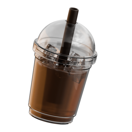 Chocolate Milkshake  3D Icon