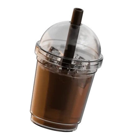 Chocolate Milkshake  3D Icon