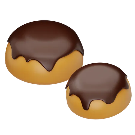 Nastar de chocolate  3D Icon