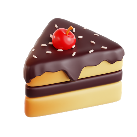 Chocolate pastry  3D Icon