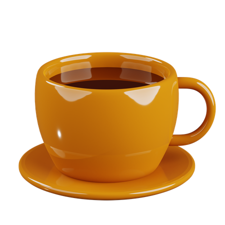 Chocolate quente  3D Icon