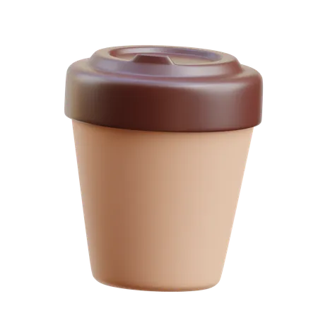 Chocolate quente  3D Icon