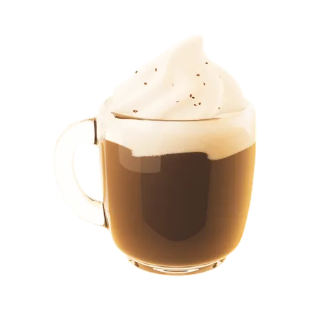 Chocolate quente  3D Icon