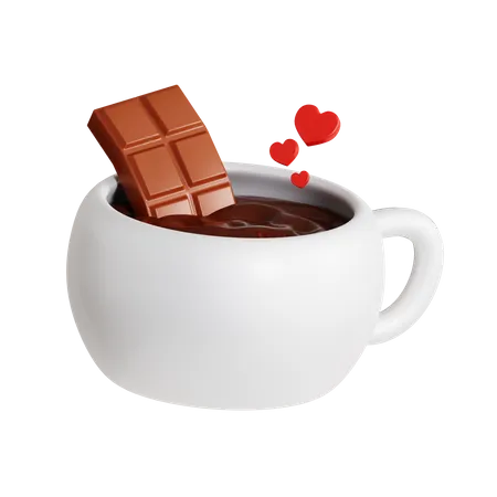 Chocolate 3 D Na Caneca 3D Icon