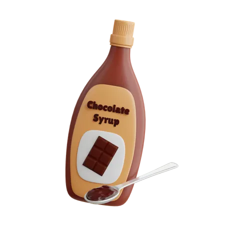 Chocolate Syrup  3D Icon