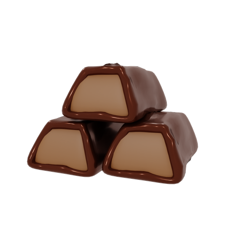 Chocolate Wafer  3D Icon