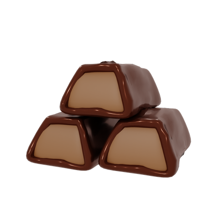 Chocolate Wafer  3D Icon