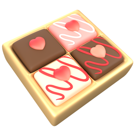 Chocolates  3D Icon