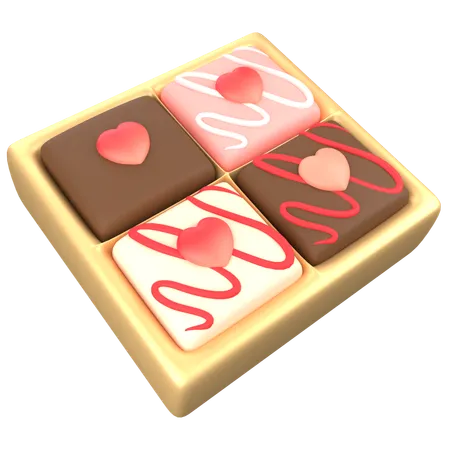 Chocolates  3D Icon