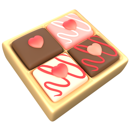 Des chocolats  3D Icon