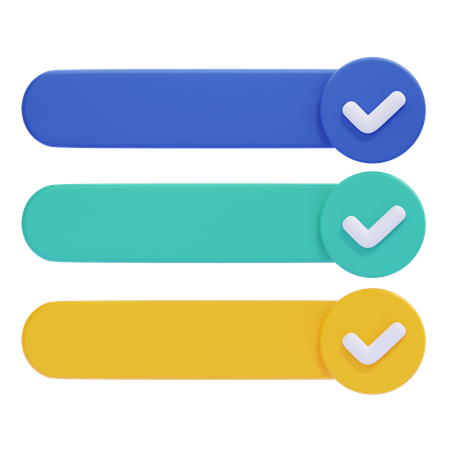 선택  3D Icon
