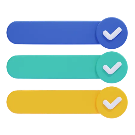 선택  3D Icon