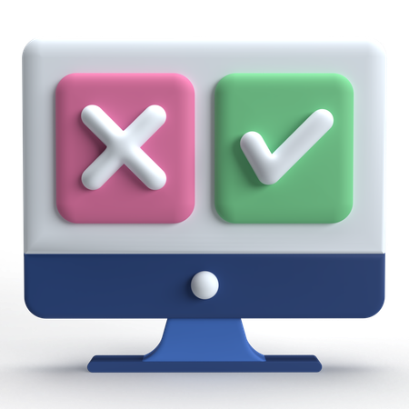 Choice  3D Icon