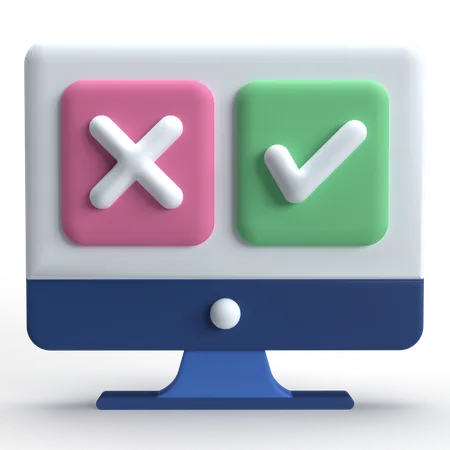 Choice  3D Icon