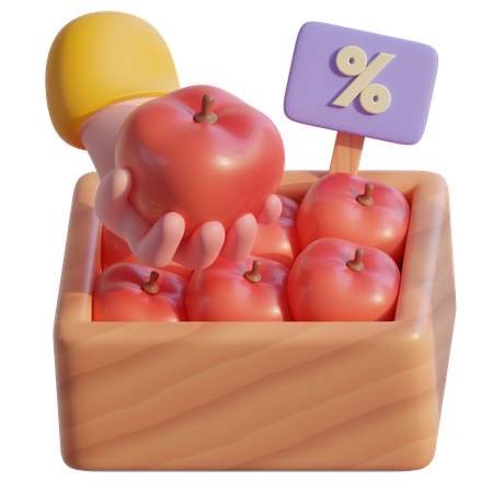 Choisir des fruits  3D Icon