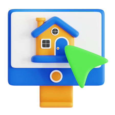 Choisissez la maison  3D Icon