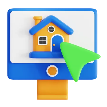 Choisissez la maison  3D Icon