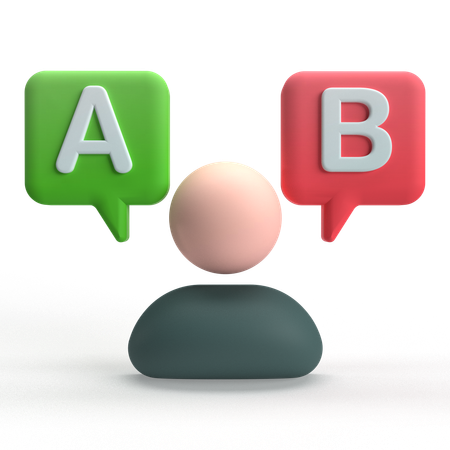 Choix  3D Icon