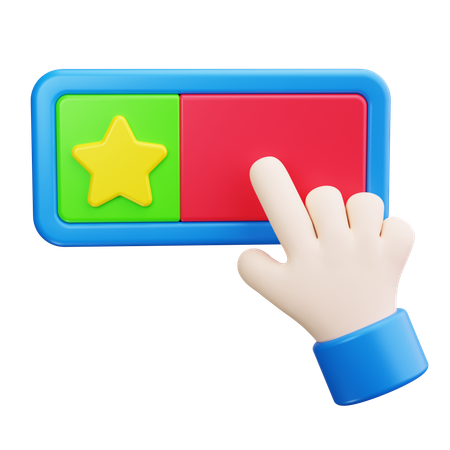 Choix multiple  3D Icon