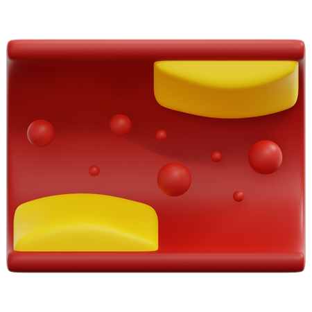 Cholesterin  3D Icon