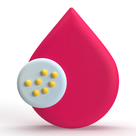 Cholestérol  3D Icon