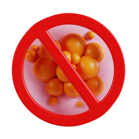 Cholesterol  3D Icon