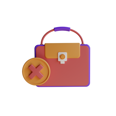 Chômage  3D Icon