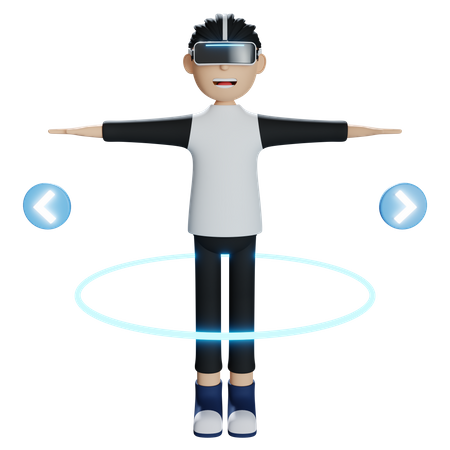Choose avatar in Metaverse  3D Icon
