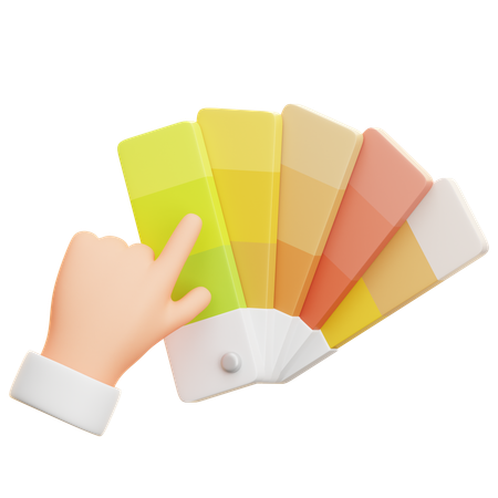 Choose Color  3D Icon