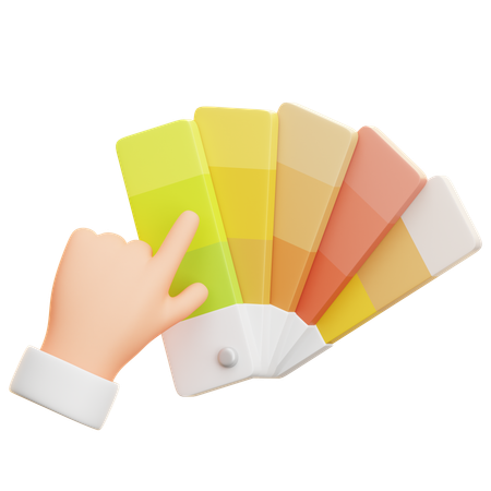 Choose Color  3D Icon