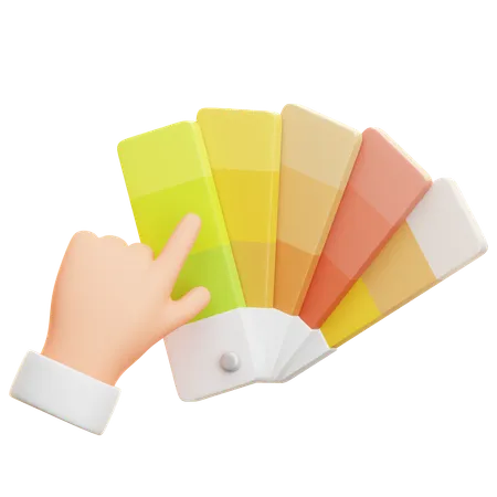 Choose Color  3D Icon