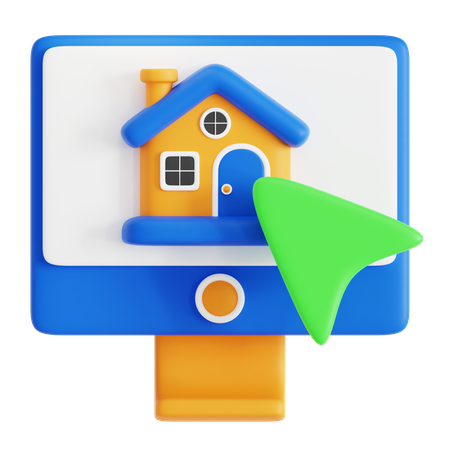 Choose Home  3D Icon