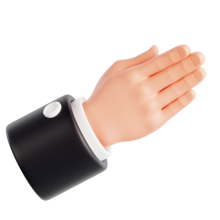 Chop Hand Gesture  3D Icon