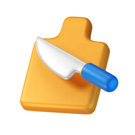 Chopping Board  3D Icon