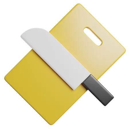 Chopping Board  3D Icon