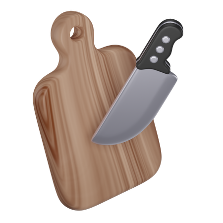 Chopping Board  3D Icon