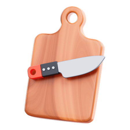 Chopping Board  3D Icon