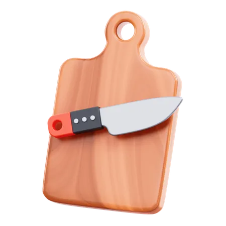 Chopping Board  3D Icon