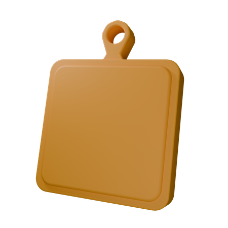 Chopping Board  3D Icon