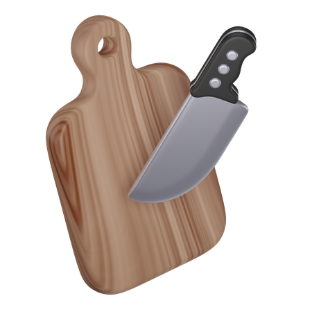 Chopping Board  3D Icon
