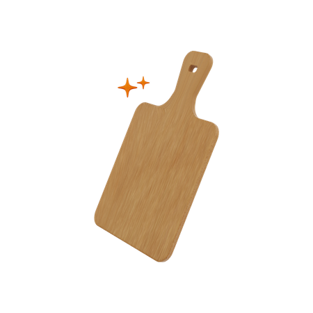 Chopping Board  3D Illustration