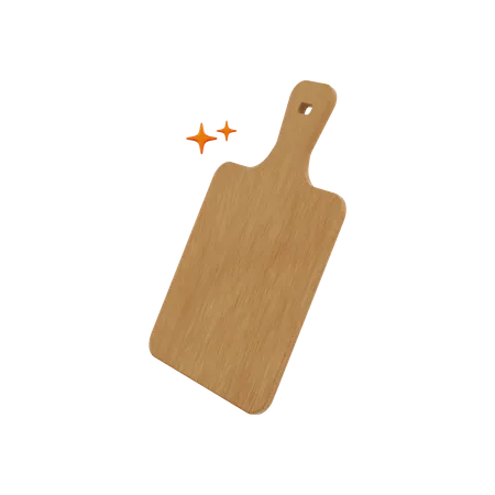 Chopping Board  3D Illustration