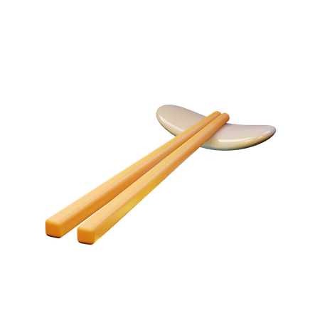 Chopsticks  3D Icon