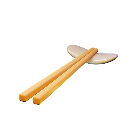 Chopsticks  3D Icon