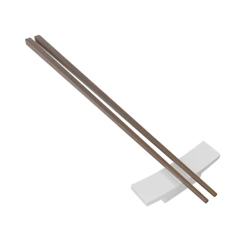 Chopsticks  3D Icon