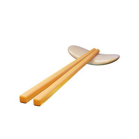Chopsticks  3D Icon