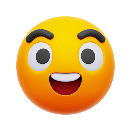 Emoji choquant  3D Icon