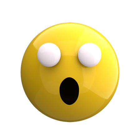 Emoji choqué  3D Icon