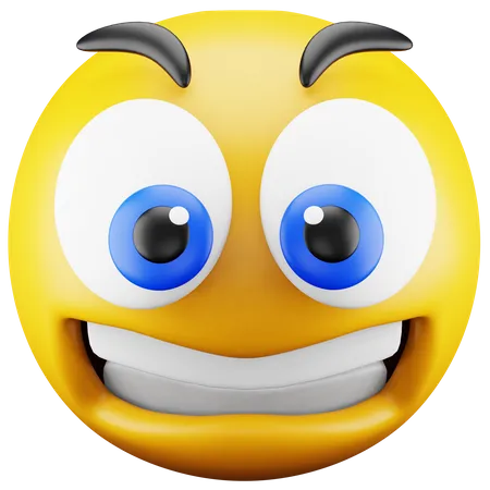 Emoji choqué  3D Icon