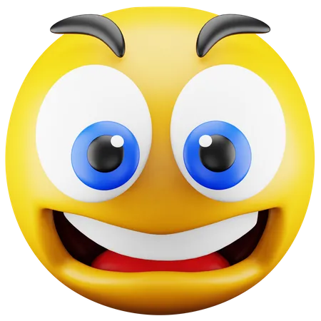 Emoji choqué  3D Icon